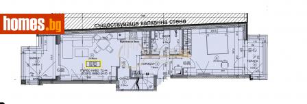 Двустаен, 136m² - Апартамент за продажба - 114354756