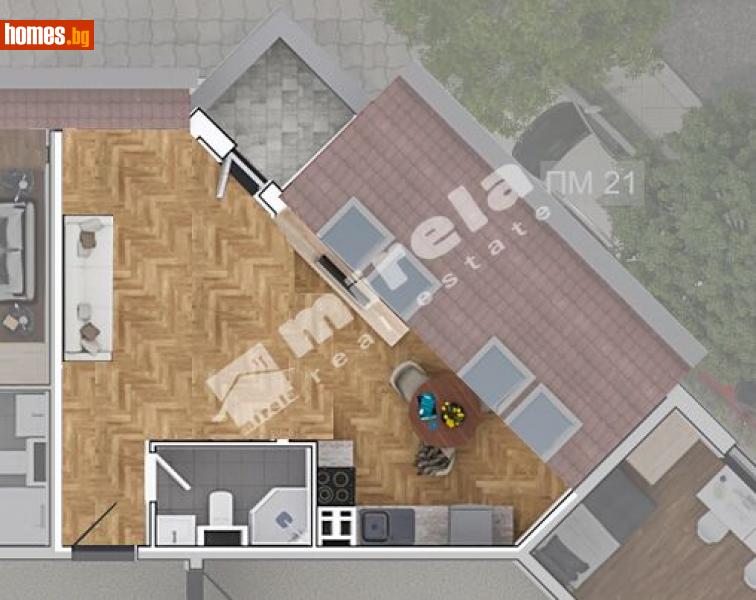 Едностаен, 48m² - София, София - град - Апартамент за продажба - МИРЕЛА - 114357461