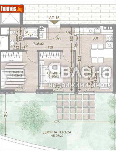Тристаен, 116m² - Кв. Манастирски Ливади, София - Апартамент за продажба - ЯВЛЕНА - 114358067