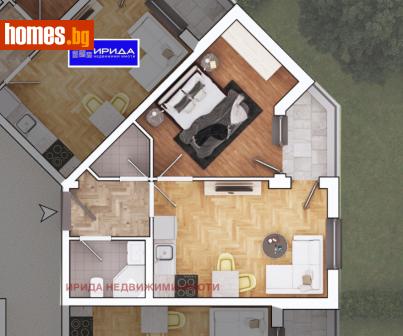 Двустаен, 63m² - Апартамент за продажба - 114359123