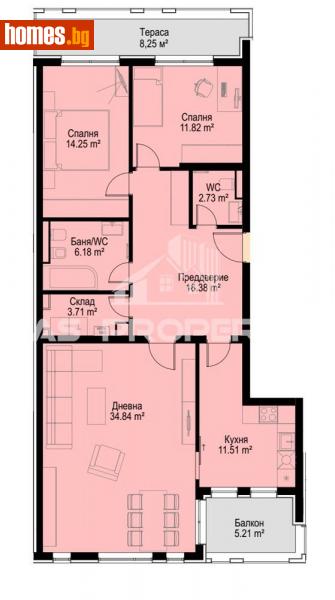 Четиристаен, 152m² - Кв. Бояна, София - Апартамент за продажба - BasProperties - 114368756