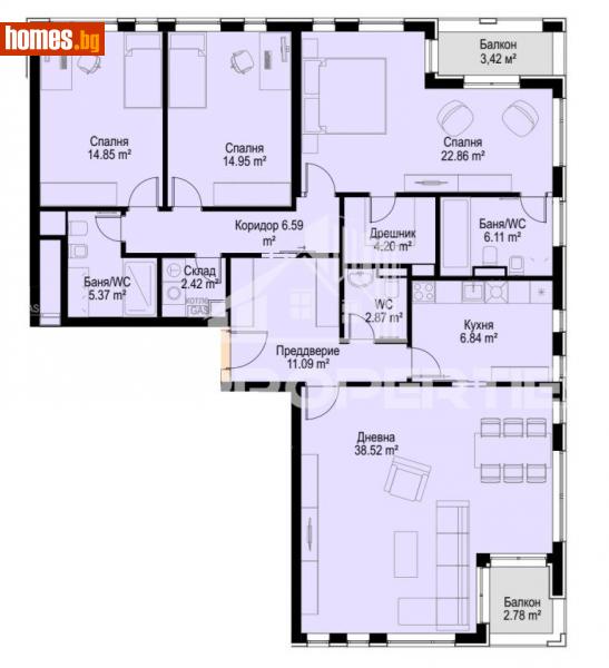 Многостаен, 192m² - Кв. Бояна, София - Апартамент за продажба - BasProperties - 114373686