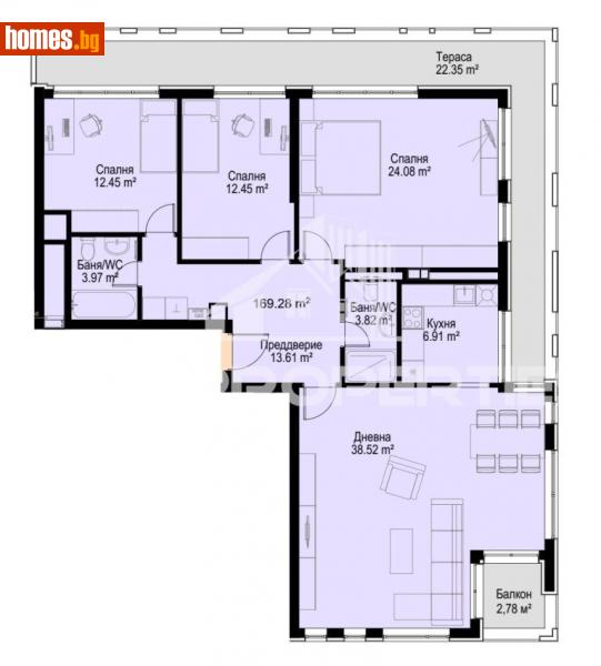 Многостаен, 197m² - Кв. Бояна, София - Апартамент за продажба - BasProperties - 114373696