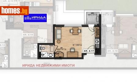 Едностаен, 46m² - Апартамент за продажба - 114382473