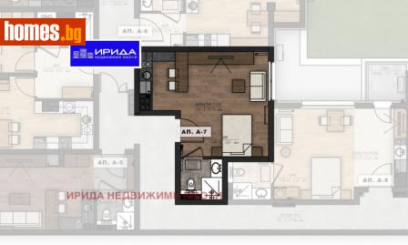 Едностаен, 41m² - Апартамент за продажба - 114382475
