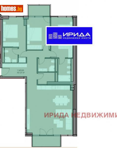 Четиристаен, 176m² -  Оборище, София - Апартамент за продажба - Ирида - 114382713