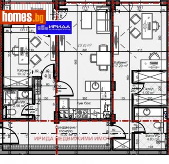 Тристаен, 104m² - Апартамент за продажба - 114383029