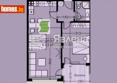 Двустаен, 81m² - Апартамент за продажба - 114390229