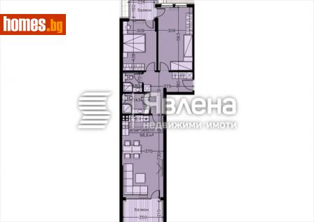 Тристаен, 117m² - Апартамент за продажба - 114390231
