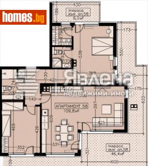 Тристаен, 194m² - Апартамент за продажба - 114390237
