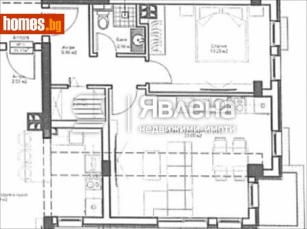 Двустаен, 64m² - Апартамент за продажба - 114390319
