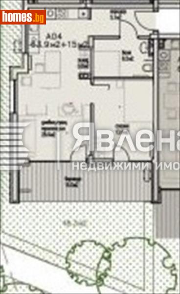 Двустаен, 89m² -  Сарафово, Бургас - Апартамент за продажба - ЯВЛЕНА - 114406434