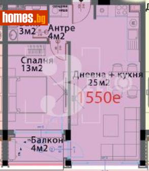 Двустаен, 67m² - Апартамент за продажба - 114419731