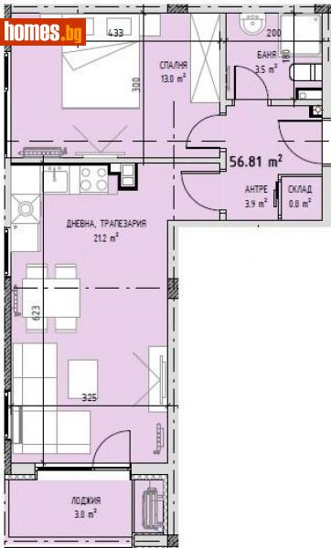 Двустаен, 68m² -  Студентски Град, София - Апартамент за продажба - Ориндж Естейт - 114430802