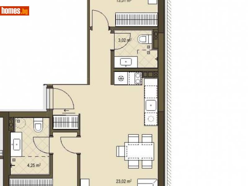 Тристаен, 99m² - Жк. Връбница 1, София - Апартамент за продажба - АДРЕС НЕДВИЖИМИ ИМОТИ - 114436988