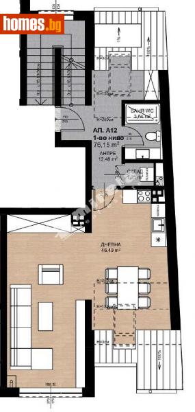 Двустаен, 167m² - Жк. Овча Купел, София - Апартамент за продажба - МИРЕЛА - 114437355