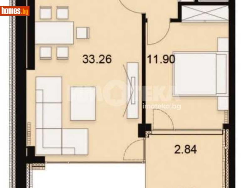 Двустаен, 87m² - Кв. Симеоново, София - Апартамент за продажба - ИМОТЕКА АД - 114437509
