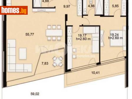 Тристаен, 178m² - Апартамент за продажба - 114437514