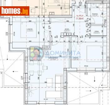 Тристаен, 86m² - Апартамент за продажба - 114439703