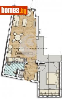Двустаен, 82m² - Апартамент за продажба - 114449785