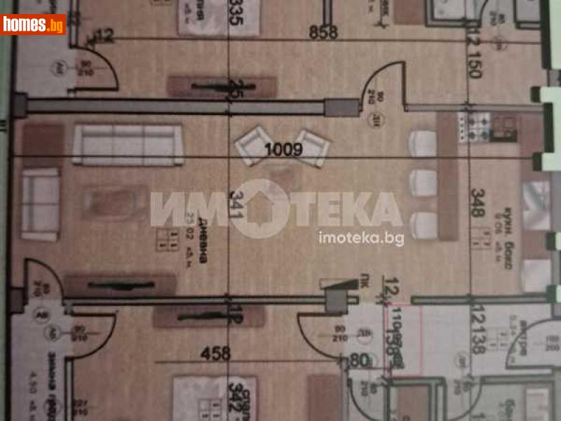 Тристаен, 134m² - Жк. Гоце Делчев, София - Апартамент за продажба - ИМОТЕКА АД - 114451835