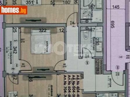 Тристаен, 108m² - Апартамент за продажба - 114451944