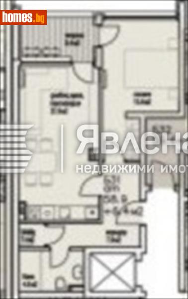 Двустаен, 72m² -  Сарафово, Бургас - Апартамент за продажба - ЯВЛЕНА - 114452417