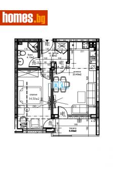 Двустаен, 65m² - Апартамент за продажба - 114462258