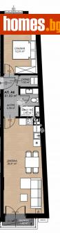 Двустаен, 72m² - Апартамент за продажба - 114477770