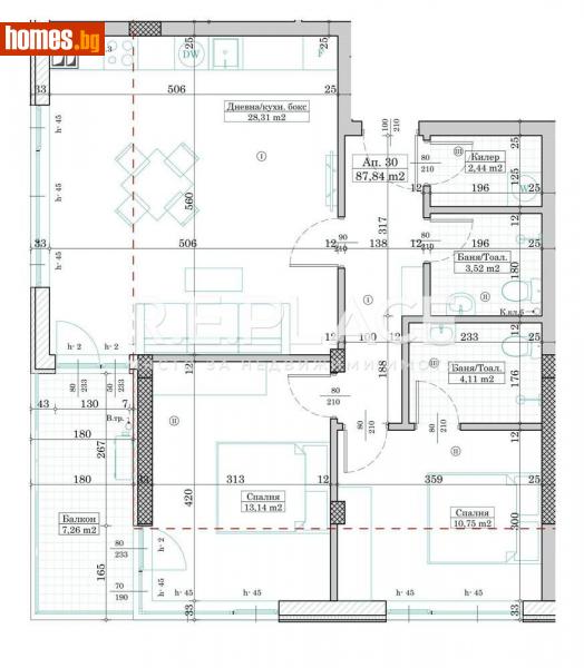 Тристаен, 101m² - М-т Акчелар, Варна - Апартамент за продажба - R.E.PLACE - 114490651