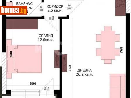Двустаен, 64m² - Апартамент за продажба - 114497888