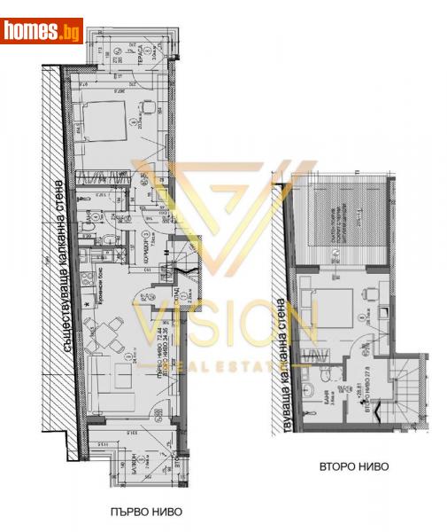 Мезонет, 136m² - Жк. Бъкстон, София - Апартамент за продажба - Vision Real Estate - 114510160