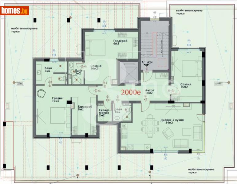 Четиристаен, 189m² - Кв. Модерно Предградие, София - Апартамент за продажба - 3mo офис Амалтея - 114515776