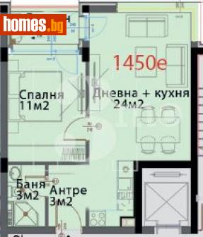 Двустаен, 62m² - Апартамент за продажба - 114515781