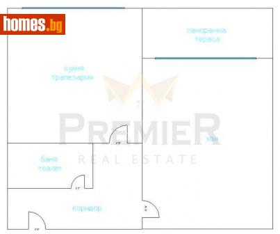 Двустаен, 51m² - Апартамент за продажба - 114523536