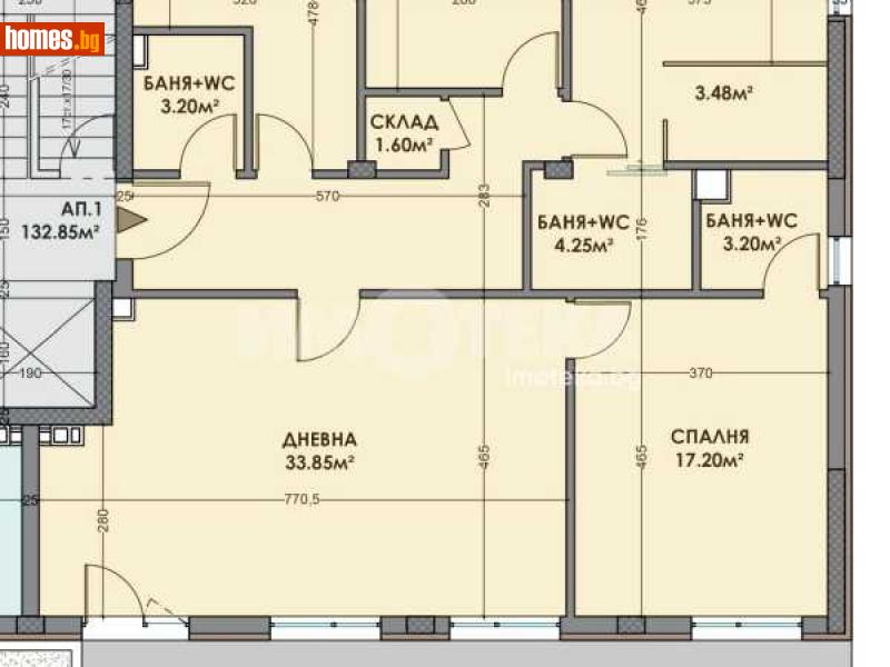 Многостаен, 149m² - София, София - град - Апартамент за продажба - ИМОТЕКА АД - 114531653