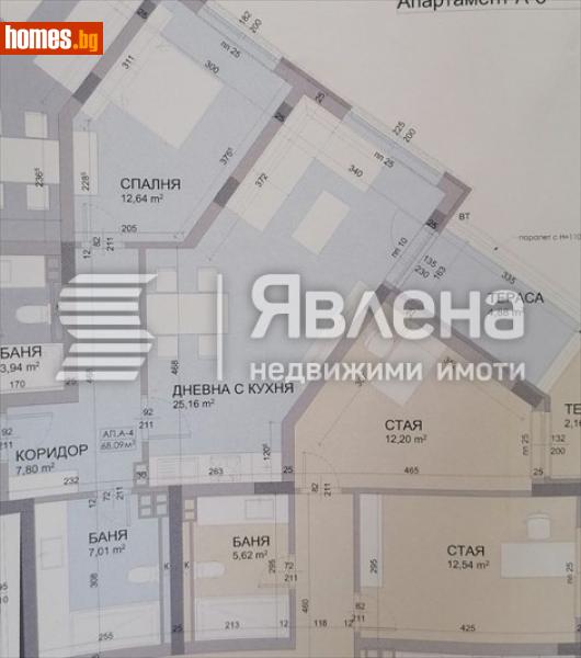 Двустаен, 81m² - Жк. Овча Купел 2, София - Апартамент за продажба - ЯВЛЕНА - 114547115