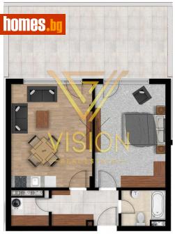 Двустаен, 76m² - Апартамент за продажба - 114556046