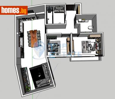 Тристаен, 152m² - Апартамент за продажба - 114574152