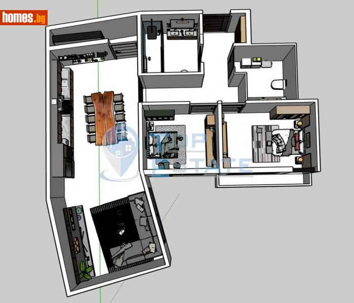 Тристаен, 152m² - Жк. Бузлуджа, Велико Търново - Апартамент за продажба - Top Estate - 114574152