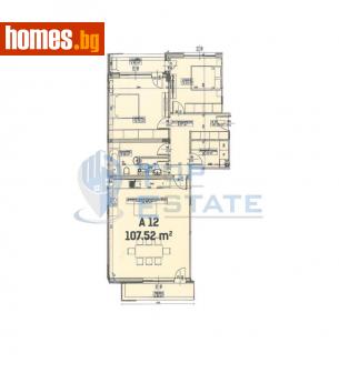 Тристаен, 119m² - Апартамент за продажба - 114574175
