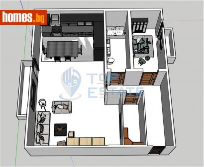 Двустаен, 104m² - Апартамент за продажба - 114574179