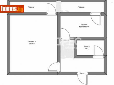 Едностаен, 58m² - Апартамент за продажба - 114576537