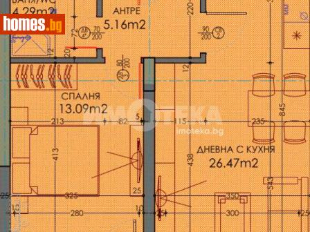 Двустаен, 74m² - Апартамент за продажба - 114576941