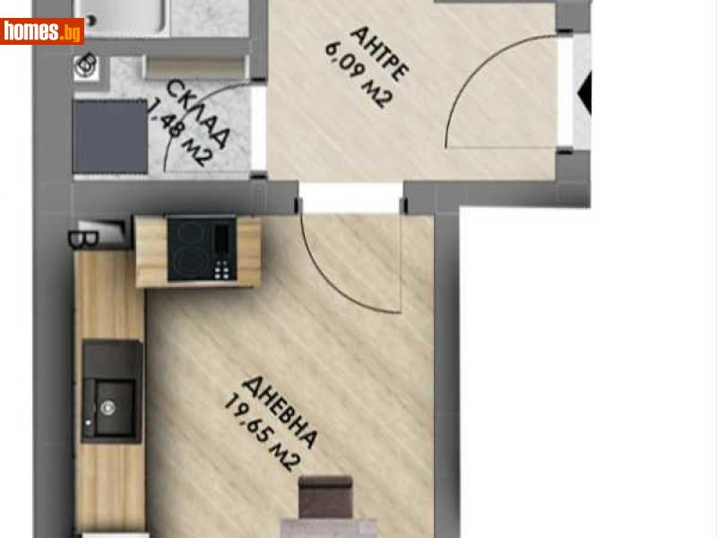 Двустаен, 63m² - Пловдив, Пловдив - Апартамент за продажба - ИМОТЕКА АД - 114576987