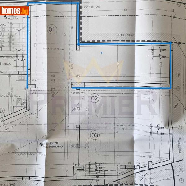 Гараж, 45m² - Жк. Изгрев, Варна - Апартамент за продажба - ИМОТИ ПРЕМИЕР - 114583479