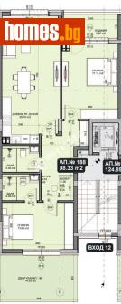 Тристаен, 126m² - Апартамент за продажба - 114591695
