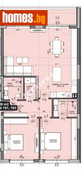 Тристаен, 141m² - Апартамент за продажба - 114591704
