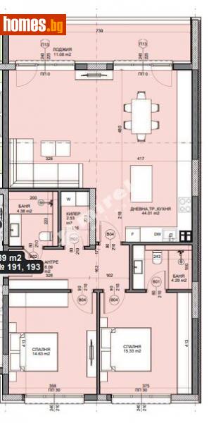 Тристаен, 141m² - Кв. Галата, Варна - Апартамент за продажба - МИРЕЛА - 114591704