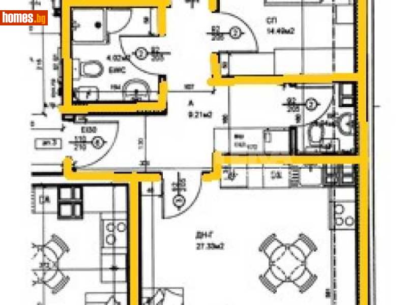 Тристаен, 105m² -  Център, Пловдив - Апартамент за продажба - ИМОТЕКА АД - 114591755
